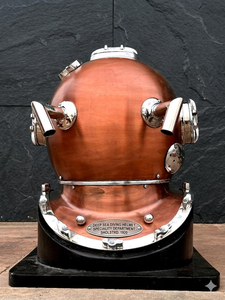 Casco de Buceo Estilo Vintage, Decoración Náutica Marítima, Réplica de Casco de Buzo de Aguas Profundas, Coleccionable Marino Antiguo para Exhibición en el Hogar - Product Image 6