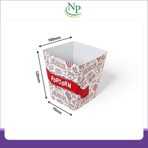 ข้อเสนอสุดพิเศษ - กล่องกระดาษใส่ป๊อปคอร์นขนาด 30 ออนซ์ เป็นมิตรกับสิ่งแวดล้อมและใช้แล้วทิ้ง สำหรับเสิร์ฟป๊อปคอร์น เฟรนช์ฟรายส์ เว็ดจ์ และนาโชส์ ในราคาสุดคุ้ม - Product Image 3