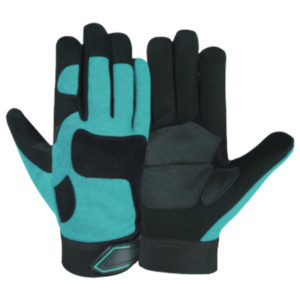 ถุงมือทำงานหนังสังเคราะห์ Amara ลดราคาพิเศษ ทนทาน เสริมความแข็งแรง ป้องกันมือและแขน สำหรับงานช่าง งานซ่อมบำรุง ถุงมือนิรภัย - Product Image 3