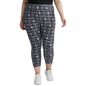 Último diseño gimnasio mujer elegante Fitness entrenamiento más tamaño Yoga Leggings para mujer impreso Premium calidad Leggings - Product Image 6