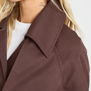 Manteaux Trench de Luxe Personnalisés en Laine Peignée – Manteau Long Chaud d'Hiver pour Hommes et Femmes en Cachemire et Laine - Product Image 3