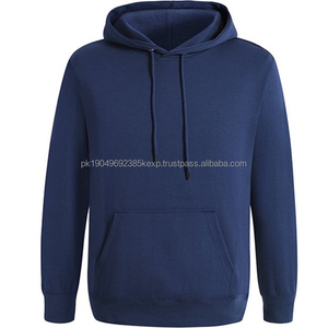 Sudadera con Capucha Informal de Algodón Puro para Otoño e Invierno, para Hombre y Mujer, con Logotipo Personalizado Impreso en la Parte Delantera, Servicio OEM Disponible - Product Image 3