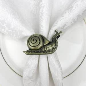 Anillos de Servilleta Modernos y Lujosos para Servilletas de Tela, Decoración de Mesa para Comidas Elegantes y el Hogar - Product Image 3