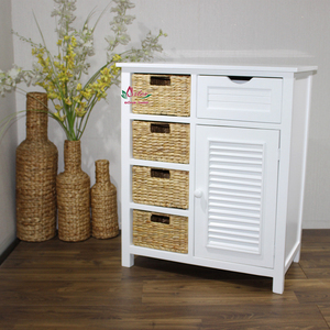 Produits d'artisanat d'étagère d'armoire de rangement de jacinthe d'eau de jonc de mer naturel de l'usine d'Artex Dong Thap pour l'organisation de garage - Product Image 1