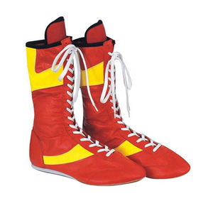Zapatillas de Entrenamiento Blancas y Negras a Precio Económico y con Servicio OEM ODM, Zapatillas de Boxeo Transpirables de Malla con Cordones y Caña Alta - Product Image 1