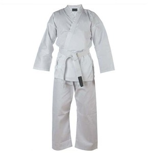 Kimono de karaté unisexe respirant et personnalisable pour débutants - Uniforme d'arts martiaux 100% coton - Product Image 1