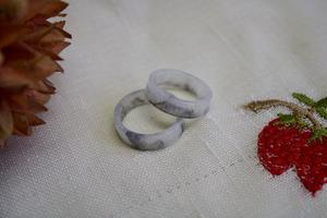 Anillo de Resina Cristiano Moderno con Forma Geométrica, Unisex, para Uso Diario, Aniversario de Bodas, Joyería Certificada por Terceros - Product Image 2