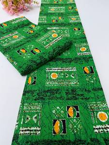 Premium African Wax Print Cotton <b>Fabric</b> for Women Affordable for Dresses Weddings Party Wear and Custom Designs Congo - Product Image 4