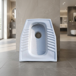 Matt Brown <b>Ceramic</b> Squatting <b>Pan</b> Toilet Affordable WC Sanitary Ware For Home And Hotel Bathroom Export Quality - Product Image 4