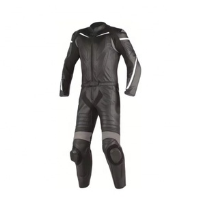 Combinaison de moto en cuir véritable personnalisée Protection de haute qualité Combinaison de course automobile pour moto - Product Image 4