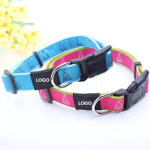 Collier de chien en nylon doux et confortable, collier imprimé de fleurs, collier de chiot mignon pour grands chiens de taille moyenne et petite - Product Image 5