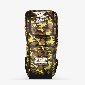 ZAP Hercules Cricket Kit <b>Bag</b> – Ultimate Player Kit <b>Bag</b> with Wheels | Large Storage, 4 Bat Sleeves, Breathable Straps, <b>Cooling</b> - Product Image 1