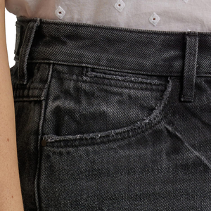 Shorts de Mezclilla Lisos Vintage de Alta Calidad para Mujer, Holgados, Largos hasta la Rodilla, Ropa Urbana de Verano, Venta al Por Mayor, MOQ Bajo - Product Image 5