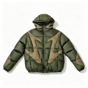 Chaqueta Acolchada de Invierno Ligera y de Alta Calidad Unisex, Hecha de Poliéster, Diseño Impermeable, Estilo con Cuello Alto, Reversible, Ecológica - Product Image 2