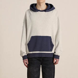 Proveedor de Sudaderas con Efecto Ácido al por Mayor, Sudadera de Algodón Lavado Estilo Vintage Streetwear para Producción a Granel - Product Image 2