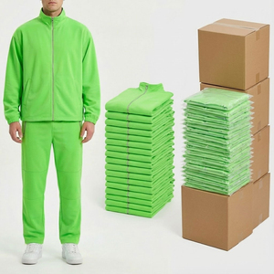 Ensemble de survêtement en nylon personnalisé pour homme, veste coupe-vent et pantalon, vêtements de sport légers, vente en gros OEM - Product Image 6