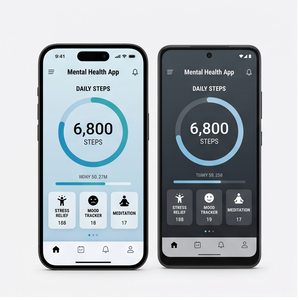 Royalcraft Mental Health App – Stress Relief, Meditation, Mood Tracker, Therapy Support & Wellness - Product Image 1