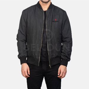 Dernier style 2026 – Blouson bomber homme sur mesure, chaud pour l'hiver – Vente en gros de blousons bomber homme de qualité supérieure - Product Image 3
