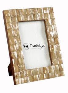 Marco de Fotos Ligero con Incrustaciones de MOP Hecho a Mano, Acabado Brillante, Logotipo Personalizado, Calidad Premium, Marco de Concha, Compradores al por Mayor Tradebyd - Product Image 6