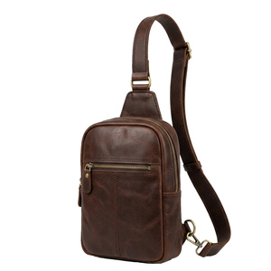 Premium Leather Sling <b>Bag</b> Multifunctional Crossbody Shoulder <b>Bag</b> <b>for</b> Travel <b>Work</b> and Everyday Use Elegant Lightweight Design - Product Image 1