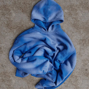 Sudadera con capucha unisex extragrande de algodón grueso, ecológica, con efecto deslavado al sol y lavado ácido, para hombre, OEM, venta al por mayor - Product Image 1