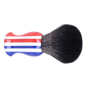 Ensemble de brosses à raser populaires pour hommes, poils synthétiques, nœuds en résine, couleur personnalisable, logo, brosse à barbe, soin de la barbe pour barbier - Product Image 2