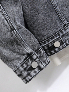 Mens <b>Denim</b> <b>Jacket</b> Fashion Design High Quality Cotton Fabric Comfortable Stylish Casual Daily <b>Jacket</b> - Product Image 4