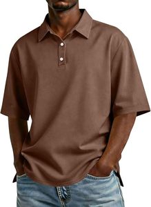 Polo de Lujo para Hombre, Camiseta Polo de Algodón Suave de Primera Calidad, Manga Corta, Informal, para Golf y Tenis, con Bordado y Logotipo Personalizados - Product Image 3