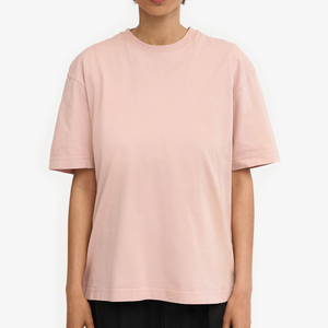 Camiseta Oversize de Estilo Moderno para Mujer, Corte Holgado, Cuello Redondo, Manga Corta, Casual, para Estilo de Vida y Ropa Urbana - Product Image 1