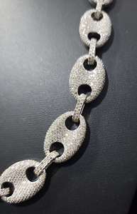 Collar de Cadena Cubana Estilo Hip Hop para Rapper, Plata 925 con Diamantes de Moissanita, Joyería Brillante para Fiesta, Regalo para Ella - Product Image 5