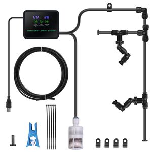 Sistema di Nebulizzazione Intelligente per Rettili con Timer Touch Screen, Ugelli Regolabili a 360 Gradi, Portata di 5 Metri, Umidificatore Smart per - Product Image 1