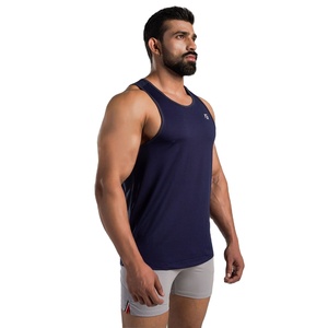 Camiseta de Tirantes Unisex para Levantamiento de Pesas, Top Deportivo para Hombre, Algodón, Color y Logotipo Personalizables, Transpirable, Cuello Redondo, 180g, Antiencogimiento - Product Image 2