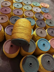 Fil à broder métallique français sur mesure en gros, fils de couture artisanaux pour robes de mode, badges, OEM - Product Image 6