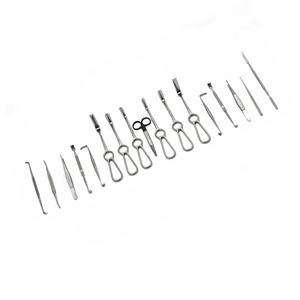 Juego Premium de 17 Piezas para Reconstrucción de Auriculares, Kit de Cirugía Plástica de Microcirugía de Cartílago de Oreja de Acero Inoxidable - Product Image 5