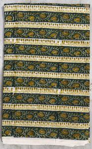Tissu en coton imprimé à la main de Jaipur, tissu en coton imprimé à la main pour robes et fournisseur direct d'usine, impression personnalisée en gros - Product Image 2