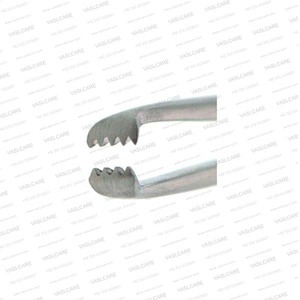 Pinces à tissus Allis, gamme 4¾" à 11¾" – Pinces chirurgicales de préhension en acier inoxydable – Pinces intestinales à 4x5 et 5x6 dents - Product Image 2