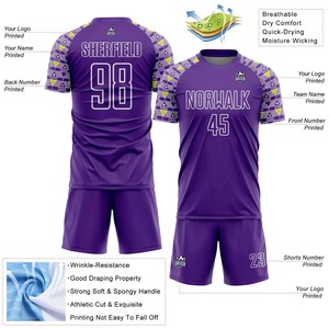 Camiseta de Fútbol Sublimada al por Mayor |   Equipación de Fútbol Personalizada |   Fabricante de Uniformes Deportivos Dry Fit - Product Image 3