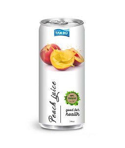 Bebida de jugo tropical de marca privada en lata delgada de 250 ml de Vietnam con servicio OEM - Product Image 2