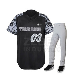 Nuevo Uniforme de Béisbol ZEBEX INDUSTRY para Hombre, Ligero, Transpirable, de Poliéster, Estilo Nuevo, Hecho en Pakistán, para Venta en Línea - Product Image 4