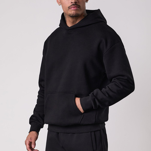 Sudadera con Capucha Personalizable de Forro Polar Grueso para Otoño, con Bolsillo, Logotipo Personalizado, Impermeable, OEM, para Hombre - Product Image 1