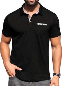 เสื้อยืดผู้ชายผ้าโพลีเอสเตอร์ถักเนื้อแน่น แห้งเร็ว เนื้อผ้านุ่ม ทรงพอดีตัว ระบายอากาศได้ดี เหมาะสำหรับใส่ทุกวัน - Product Image 4