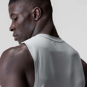 Camiseta sin Mangas Transpirable, Ecológica y de Secado Rápido, de Poliéster/Algodón, para Gimnasio, Deportes, Entrenamiento Activo, Ropa Casual de Playa, con Servicio OEM - Product Image 2