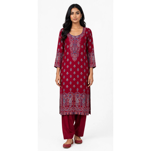 Trajes de Pashmina Jamawar Indios y Pakistaníes para Mujer, Jacquard de 3 Piezas, Ropa Tradicional con Superficie Tejida, Personalización OEM ODM, Venta al Por Mayor - Product Image 1