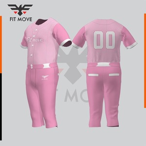 Nouvelle conception, uniforme de baseball de haute qualité, vente en gros, uniforme de baseball respirant, uniforme d'équipe sportive, pack promotionnel - Product Image 3
