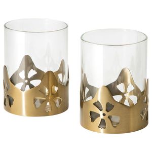 Modern <b>Silver</b> Stainless Steel Glass Hurricane Candle Holder Round Pillar Candle <b>Lantern</b> for Home Decor & Wedding Centerpieces - Product Image 2