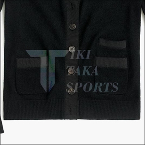 เสื้อคาร์ดิแกน Tiki Taka Sports แบบ unisex สวมใส่สบายสำหรับฤดูใบไม้ร่วงและฤดูหนาว ผ้าถักปักลาย ป้องกันรอยยับ ซับในผ้าฝ้าย แต่งเชือกผูก เหมาะสำหรับกลุ่มเพื่อนร่วมงาน - Product Image 4