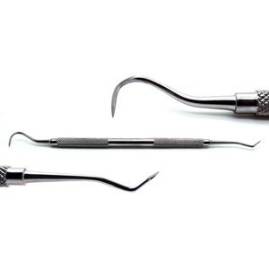 Dental Ligature Director Double Ended Elastic Orthodontics Manual Tools German Stainless Steel CE Certified Orthodontic Medic - Product Image 1