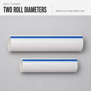 Papel Sintético Kosan YUPO PP Adhesivo de Superficie Lisa, Rollo de 20m de Largo y 600mm de Ancho para Limpieza de Rodillos de Silicona y Eliminación de Polvo en Salas Limpias - Product Image 1