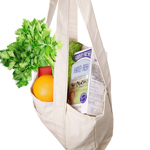 Sacs fourre-tout en toile personnalisables avec fermeture à glissière - Écologiques, imperméables et antivol pour une utilisation promotionnelle - Product Image 5