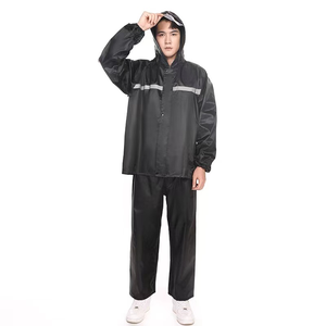 Trajes impermeables para la lluvia con revestimiento de PVC - Product Image 5